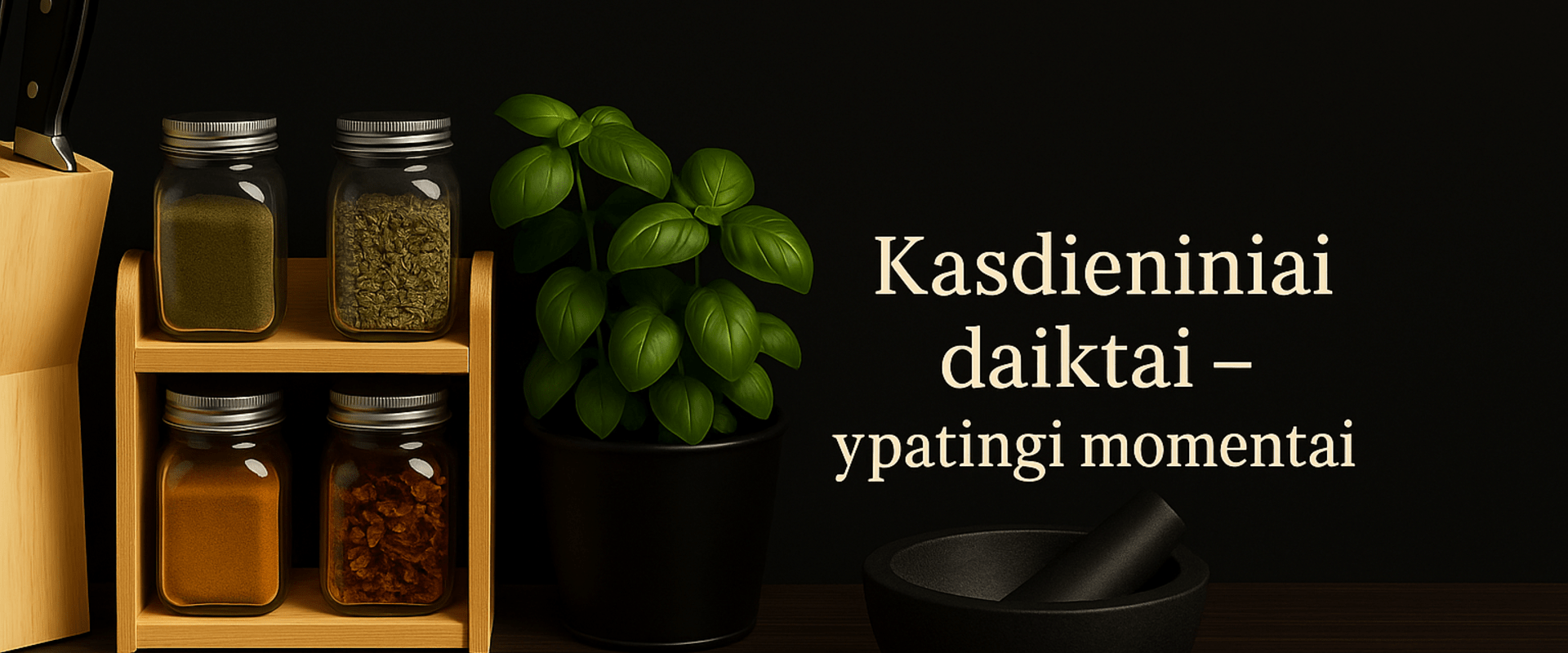 Stilius Tavo virtuvėje