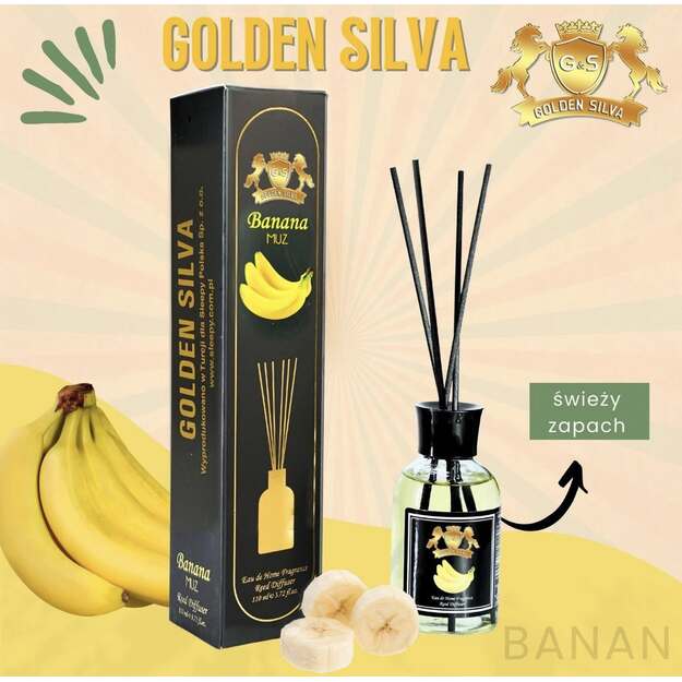Namų kvapas Golden Silva- Bananas