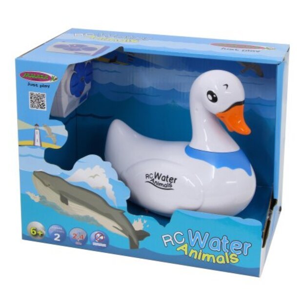 JAMARA RC Water Animals Swan – nuotoliniu būdu valdoma gulbė