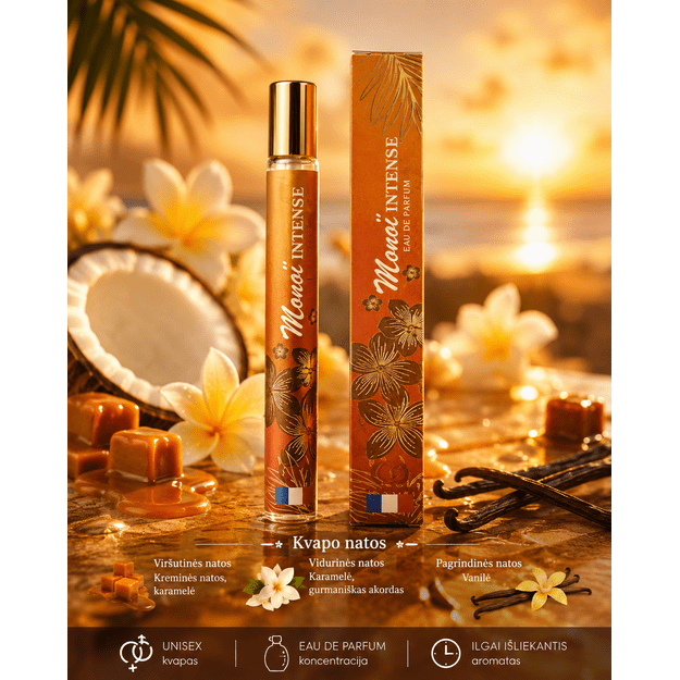 Collection Platinium Monoï Intense Eau de Parfum unisex, 35 ml