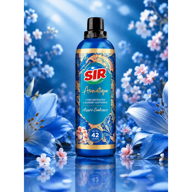 SIR Aromatique Azure Embrace skalbinių minkštiklis, 750 ml