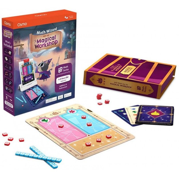 Osmo Math Wizard and the Magical Workshop edukacinis matematikos žaidimas