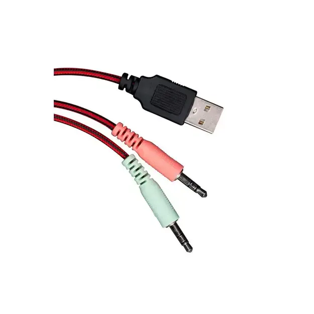 No Fear LED žaidimų ausinės su mikrofonu  4