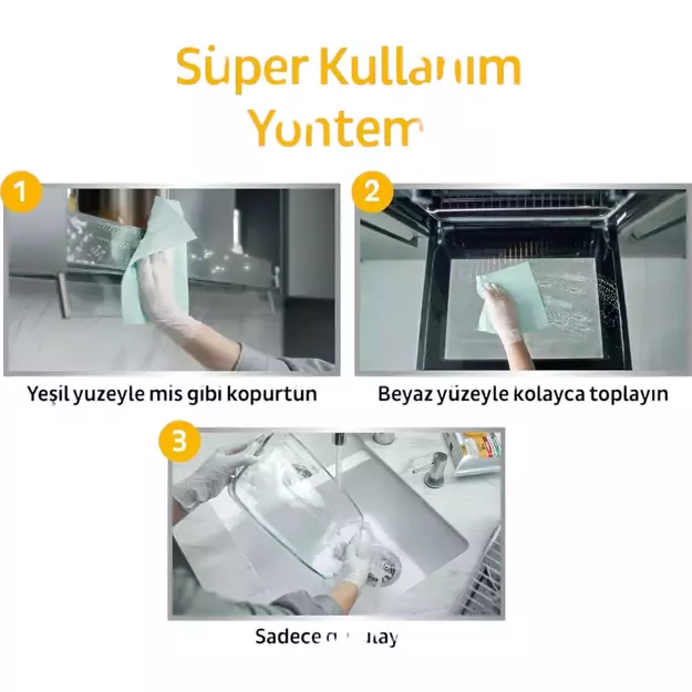 Sleepy Easy Clean  riebalų valymo servetėlės, 30 vnt. 1