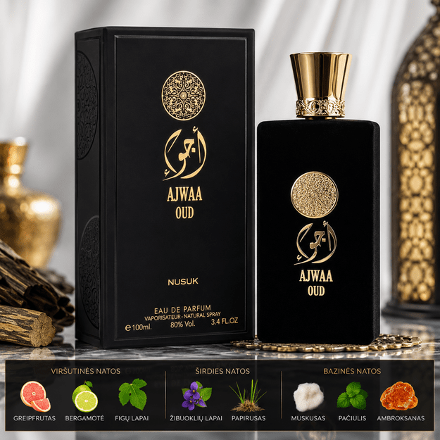 Nusuk Ajwaa Oud Eau de Parfum vyrams, 100 ml