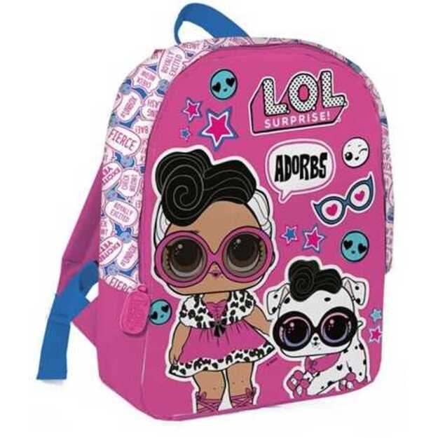 LOL rožinė kuprinė 