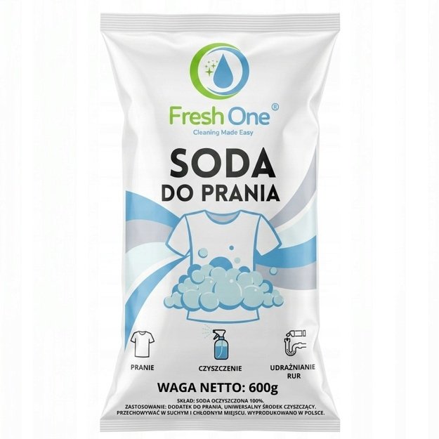 Fresh One skalbimo soda skalbimui ir valymui, 600 g