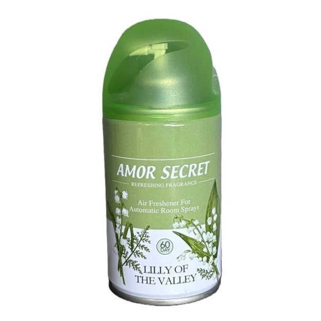 AMOR SECRET automatinio oro gaiviklio papildymas „Lily of the Valley“ (pakalnutė), 250 ml