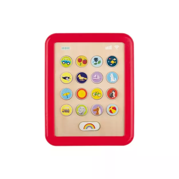 Medinis lavinamasis žaislas „Planšetė“