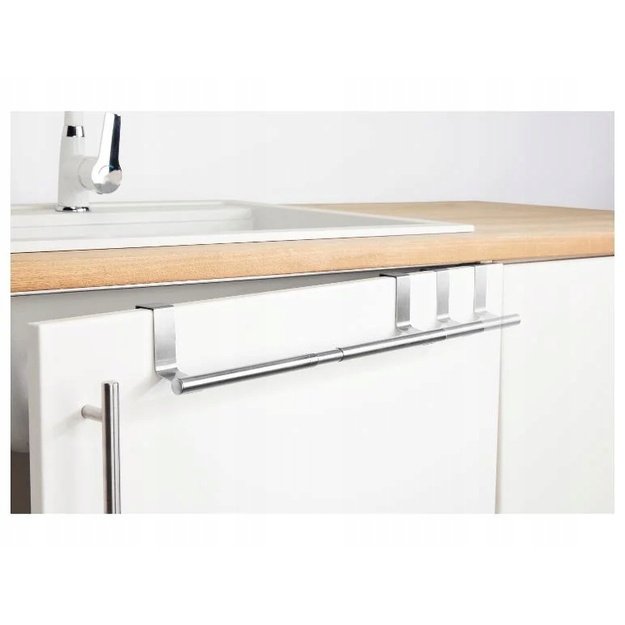 LIVARNO HOME reguliuojamas rankšluosčių laikiklis 31–50 cm, nerūdijantis plienas