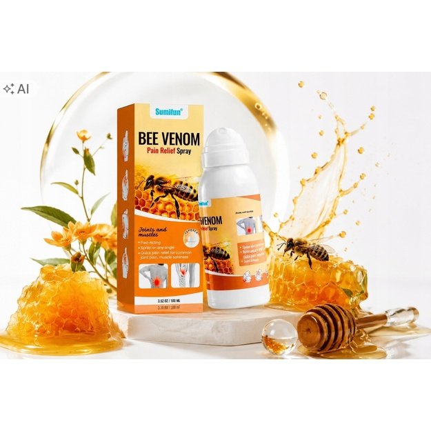 SUMIFUN Bee Venom purškalas raumenims ir sąnariams, 100 ml
