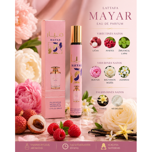 Lattafa Mayar Eau de Parfum moterims, 35 ml